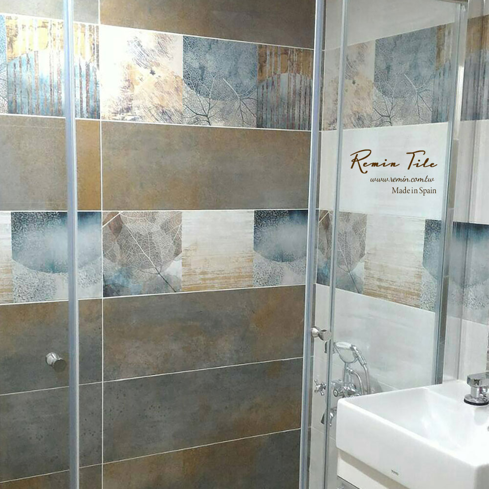 花磚 花草磚 金屬磚  壁磚 台北門市 實磚展示