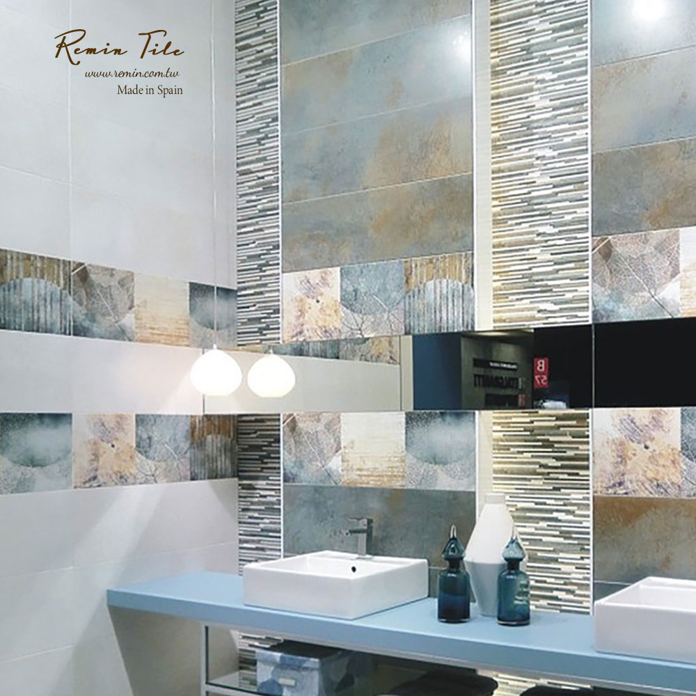 花磚 花草磚 金屬磚  壁磚 台北門市 實磚展示